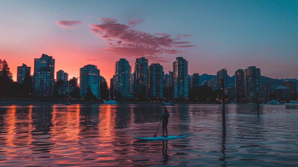 Places to Rent a Paddleboard in Vancouver