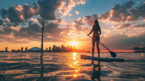 Paddleboard at Hanlan’s Point Beach